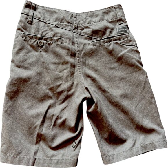 Volcom boy's Surf & Turf 2 way stretch board shorts gray sz 22/ 8 slim - Picture 6 of 9